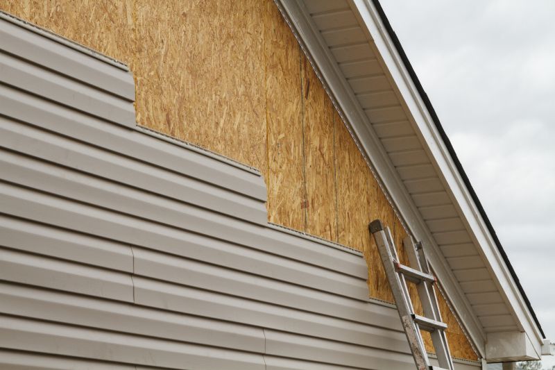 Siding on a Residential Home